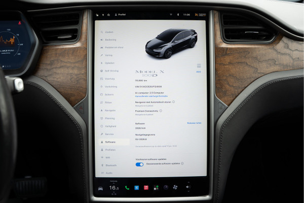 Tesla Model X 100D AWD | 525 PK | 7-Zits | Camera | PDC | Falcon Doors | Premium Connectivity