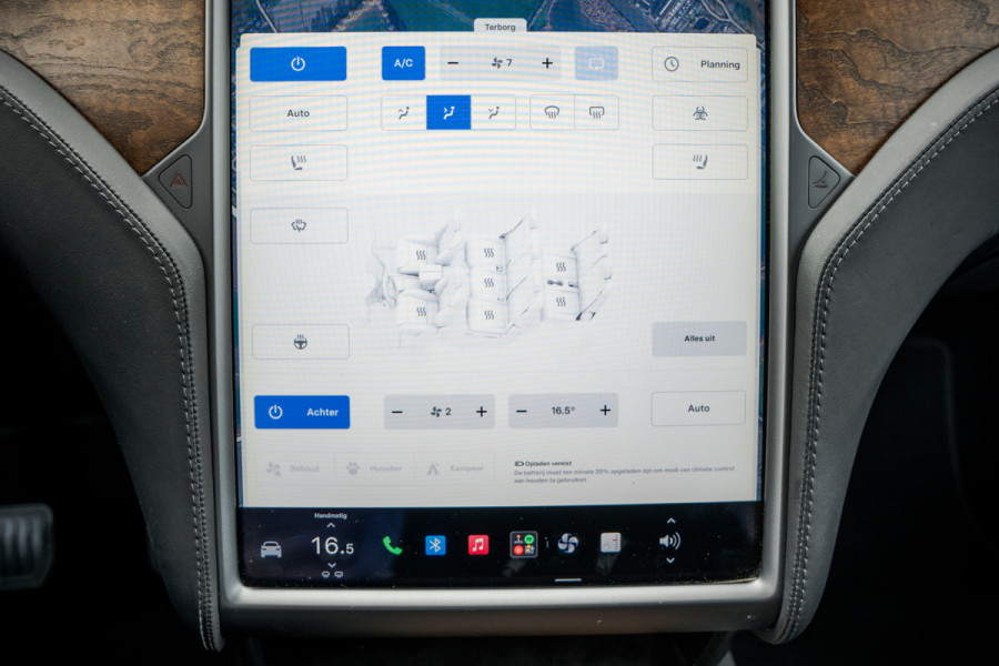Tesla Model X 100D AWD | 525 PK | 7-Zits | Camera | PDC | Falcon Doors | Premium Connectivity