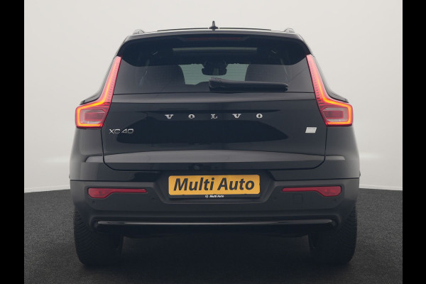 Volvo XC40 Ultimate Recharge 70 kWh 231pk | Panodak | Warmtepomp | Adaptive Cruise | 360 Camera | Harman / Kardon | Alcantara Sportstoelen Memory & Verwarmd | Stuur Verwarmd | Google Assistent | Apple Carplay | Keyless | Blis | DAB |