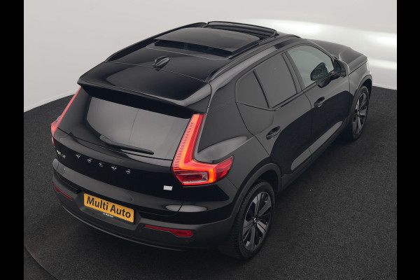 Volvo XC40 Ultimate Recharge 70 kWh 231pk | Panodak | Warmtepomp | Adaptive Cruise | 360 Camera | Harman / Kardon | Alcantara Sportstoelen Memory & Verwarmd | Stuur Verwarmd | Google Assistent | Apple Carplay | Keyless | Blis | DAB |