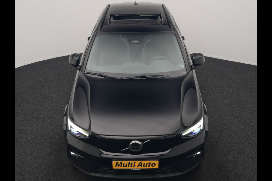 Volvo XC40 Ultimate Recharge 70 kWh 231pk | Panodak | Warmtepomp | Adaptive Cruise | 360 Camera | Harman / Kardon | Alcantara Sportstoelen Memory & Verwarmd | Stuur Verwarmd | Google Assistent | Apple Carplay | Keyless | Blis | DAB |