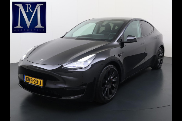 Tesla Model Y Performance AWD 75 kWh SOH 94% RIJKLAAR GELEVERD | TESLA FABRIEKSGARANTIT TOT 3-2027 OF 80.000 | TESLA GARANTIE ACCU + AANDRIJFLIJN T/M 03-2031/ 192.000KM|