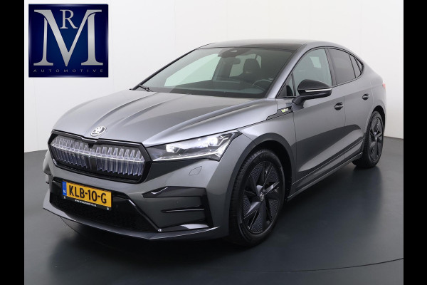 Škoda ENYAQ Coupé iV 80 RS SOH 89% |ELEK. ACHTERKLEP| PANO| ELEK. STOEL MET MEMORY| NET ONDERHOUD GEHAD RIJKLAAR| RS KUIPSTOELEN| DODE HOEK SENSOR| CAMERA| STOEL + STUURVERWARMING|