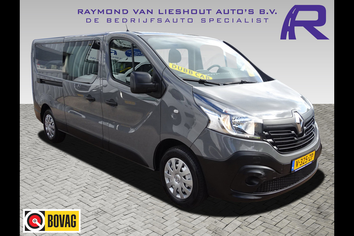 Renault Trafic 1.6 dCi T29 L2H1 DUBBELE CABINE 6 PERSOONS AIRCO NAVIGATIE