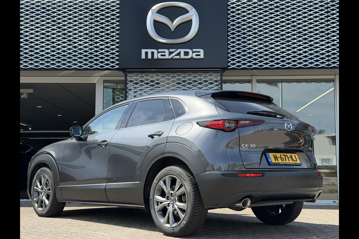 Mazda CX-30 2.0 e-SkyActiv-X M Hybrid Luxury | Elektrische Achterklep | Head Up display | BOSE |
