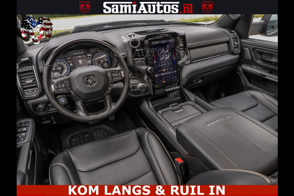 Dodge Ram LIMITED | TRAINHORN | | HUD | UITLAATKLEP | LUCHTVERING | STRIPING | PANODAK | BOM VOL | BLAUW VOORRUIT | 5.7 V8 HEMI 402PK | DC | DUBBELE CABINE | 5 PERSOONS | GRIJSKENTEKEN PICK UP | EERSTE EIGENAAR | OPEN UITLAAT KLEP & TRAIN HORN | | De specialist in Amerikaanse pick‑ups in Nederland en Europa.