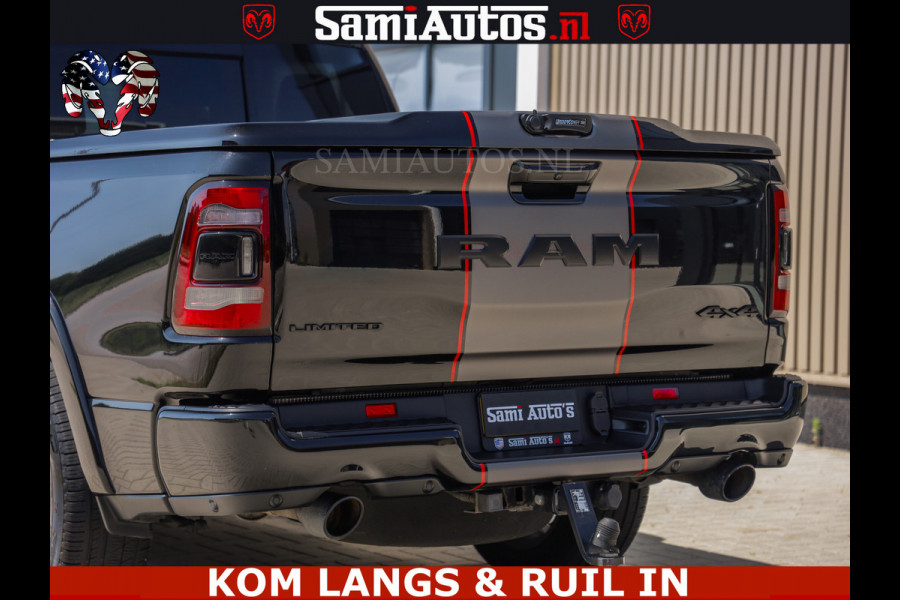 Dodge Ram LIMITED | TRAINHORN | | HUD | UITLAATKLEP | LUCHTVERING | STRIPING | PANODAK | BOM VOL | BLAUW VOORRUIT | 5.7 V8 HEMI 402PK | DC | DUBBELE CABINE | 5 PERSOONS | GRIJSKENTEKEN PICK UP | EERSTE EIGENAAR | OPEN UITLAAT KLEP & TRAIN HORN | | De specialist in Amerikaanse pick‑ups in Nederland en Europa.