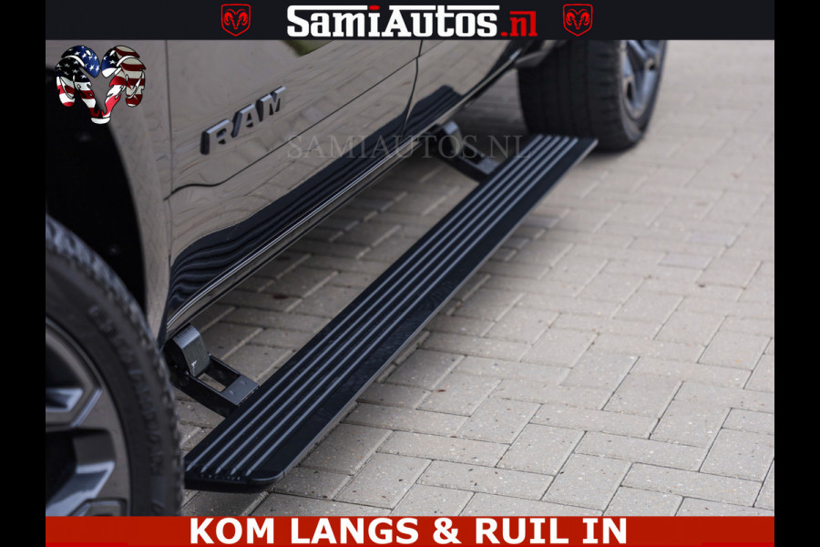 Dodge Ram LIMITED | TRAINHORN | | HUD | UITLAATKLEP | LUCHTVERING | STRIPING | PANODAK | BOM VOL | BLAUW VOORRUIT | 5.7 V8 HEMI 402PK | DC | DUBBELE CABINE | 5 PERSOONS | GRIJSKENTEKEN PICK UP | EERSTE EIGENAAR | OPEN UITLAAT KLEP & TRAIN HORN | | De specialist in Amerikaanse pick‑ups in Nederland en Europa.