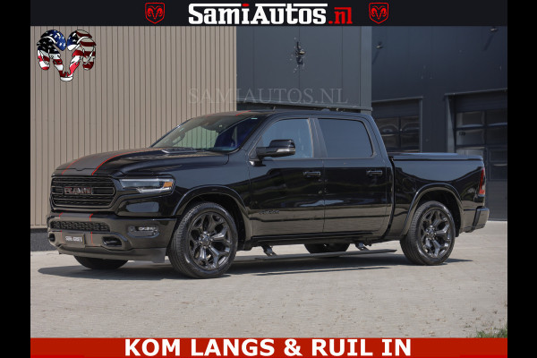 Dodge Ram LIMITED | TRAINHORN | | HUD | UITLAATKLEP | LUCHTVERING | STRIPING | PANODAK | BOM VOL | BLAUW VOORRUIT | 5.7 V8 HEMI 402PK | DC | DUBBELE CABINE | 5 PERSOONS | GRIJSKENTEKEN PICK UP | EERSTE EIGENAAR | OPEN UITLAAT KLEP & TRAIN HORN | | De specialist in Amerikaanse pick‑ups in Nederland en Europa.