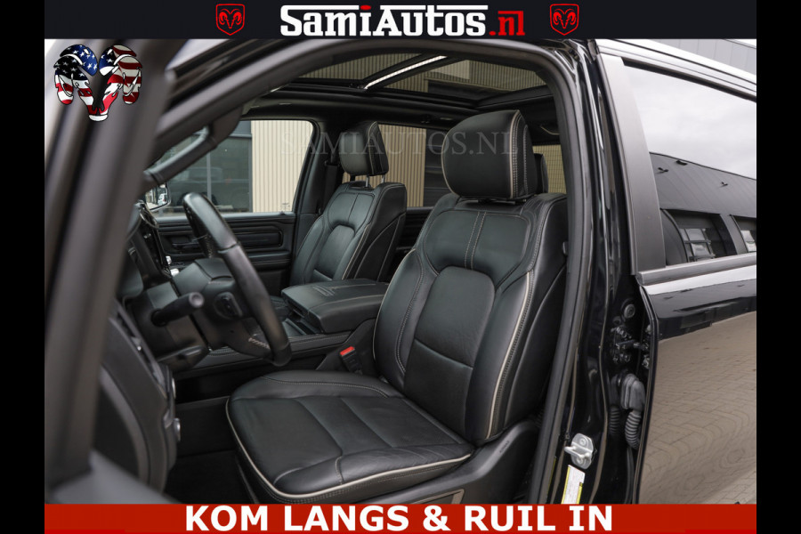 Dodge Ram LIMITED | TRAINHORN | | HUD | UITLAATKLEP | LUCHTVERING | STRIPING | PANODAK | BOM VOL | BLAUW VOORRUIT | 5.7 V8 HEMI 402PK | DC | DUBBELE CABINE | 5 PERSOONS | GRIJSKENTEKEN PICK UP | EERSTE EIGENAAR | OPEN UITLAAT KLEP & TRAIN HORN | | De specialist in Amerikaanse pick‑ups in Nederland en Europa.