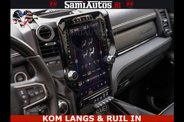 Dodge Ram LIMITED | TRAINHORN | | HUD | UITLAATKLEP | LUCHTVERING | STRIPING | PANODAK | BOM VOL | BLAUW VOORRUIT | 5.7 V8 HEMI 402PK | DC | DUBBELE CABINE | 5 PERSOONS | GRIJSKENTEKEN PICK UP | EERSTE EIGENAAR | OPEN UITLAAT KLEP & TRAIN HORN | | De specialist in Amerikaanse pick‑ups in Nederland en Europa.