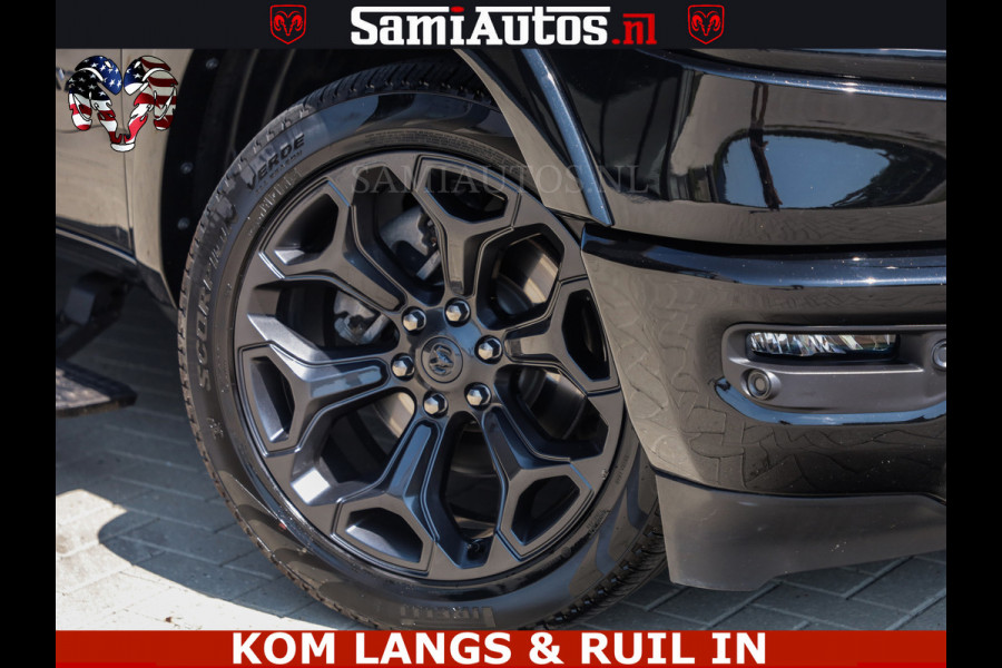 Dodge Ram LIMITED | TRAINHORN | | HUD | UITLAATKLEP | LUCHTVERING | STRIPING | PANODAK | BOM VOL | BLAUW VOORRUIT | 5.7 V8 HEMI 402PK | DC | DUBBELE CABINE | 5 PERSOONS | GRIJSKENTEKEN PICK UP | EERSTE EIGENAAR | OPEN UITLAAT KLEP & TRAIN HORN | | De specialist in Amerikaanse pick‑ups in Nederland en Europa.