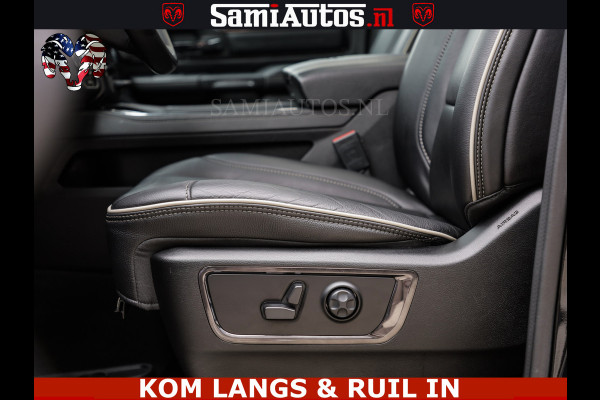 Dodge Ram LIMITED | TRAINHORN | | HUD | UITLAATKLEP | LUCHTVERING | STRIPING | PANODAK | BOM VOL | BLAUW VOORRUIT | 5.7 V8 HEMI 402PK | DC | DUBBELE CABINE | 5 PERSOONS | GRIJSKENTEKEN PICK UP | EERSTE EIGENAAR | OPEN UITLAAT KLEP & TRAIN HORN | | De specialist in Amerikaanse pick‑ups in Nederland en Europa.