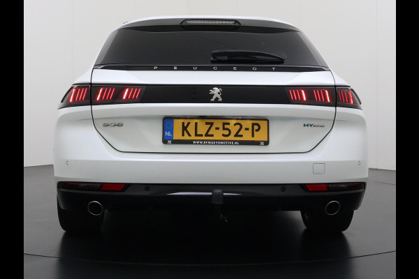 Peugeot 508 1.6 HYbrid GT PHEV| AFNEEMBARE TREKHAAK| PANO| ELEKTRISCHE ACHTERKLEP| ACHTERUITRIJCAMERA| RIJKLAAR GELEVERD INCL. 12 MND BOVAG GARANTIE| DODE HOEK SENSOR|