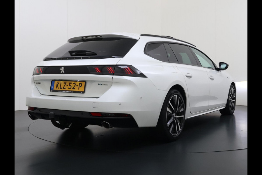Peugeot 508 1.6 HYbrid GT PHEV| AFNEEMBARE TREKHAAK| PANO| ELEKTRISCHE ACHTERKLEP| ACHTERUITRIJCAMERA| RIJKLAAR GELEVERD INCL. 12 MND BOVAG GARANTIE| DODE HOEK SENSOR|