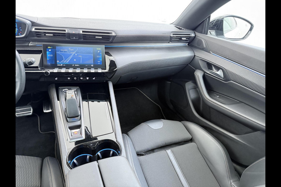 Peugeot 508 1.6 HYbrid GT PHEV| AFNEEMBARE TREKHAAK| PANO| ELEKTRISCHE ACHTERKLEP| ACHTERUITRIJCAMERA| RIJKLAAR GELEVERD INCL. 12 MND BOVAG GARANTIE| DODE HOEK SENSOR|
