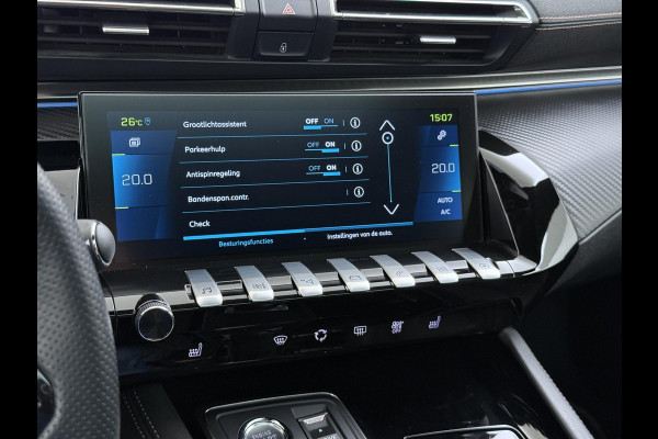 Peugeot 508 1.6 HYbrid GT PHEV| AFNEEMBARE TREKHAAK| PANO| ELEKTRISCHE ACHTERKLEP| ACHTERUITRIJCAMERA| RIJKLAAR GELEVERD INCL. 12 MND BOVAG GARANTIE| DODE HOEK SENSOR|