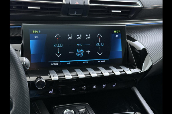 Peugeot 508 1.6 HYbrid GT PHEV| AFNEEMBARE TREKHAAK| PANO| ELEKTRISCHE ACHTERKLEP| ACHTERUITRIJCAMERA| RIJKLAAR GELEVERD INCL. 12 MND BOVAG GARANTIE| DODE HOEK SENSOR|