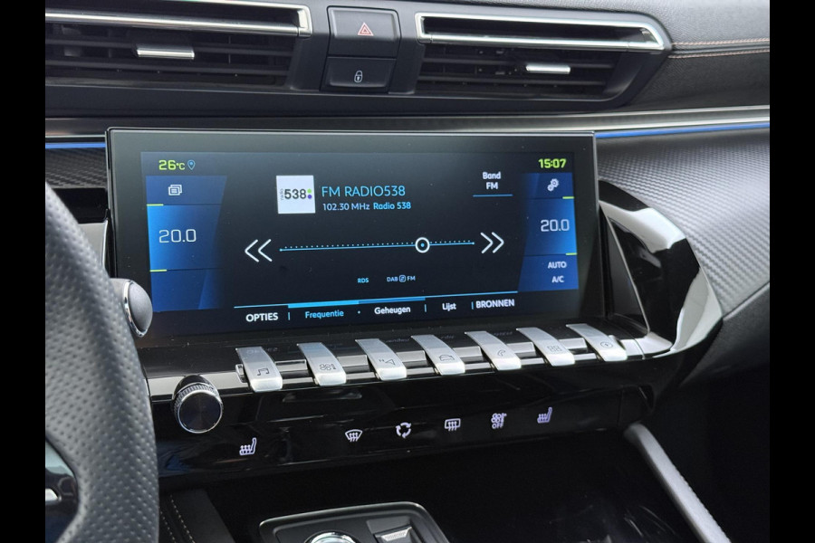 Peugeot 508 1.6 HYbrid GT PHEV| AFNEEMBARE TREKHAAK| PANO| ELEKTRISCHE ACHTERKLEP| ACHTERUITRIJCAMERA| RIJKLAAR GELEVERD INCL. 12 MND BOVAG GARANTIE| DODE HOEK SENSOR|
