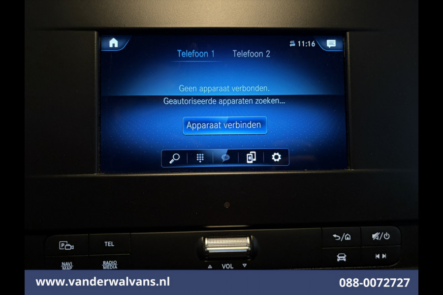 Mercedes-Benz Sprinter 314 CDI 143pk L2H2 Euro6 Airco | Navigatie | Trekhaak | Camera | Apple Carplay Android Auto, Trap, Leder, Bijrijdersbank