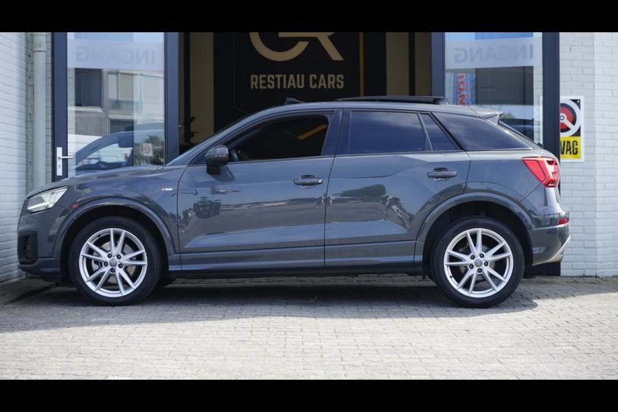Audi Q2 35 TFSI 1.4 S-Line AUTOMAAT-AUDI SOUND-CAMERA-CLIMA-FULL LED-KEYLESS-NAVIGATIE-PANORAMA-STOELVERWARMING