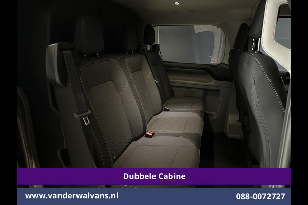 Ford Transit Custom 2.0 TDCI 136pk L1H1 Dubbele Cabine Fabrieksgarantie Euro6 Airco | 5-Zits | Camera | Navigatie | Parkeersensoren Cruisecontrol, Stoelverwarming, Applecarplay,  Android Auto, velgen, 2500kg trekvermogen
