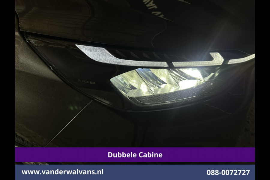 Ford Transit Custom 2.0 TDCI 136pk L1H1 Dubbele Cabine Fabrieksgarantie Euro6 Airco | 5-Zits | Camera | Navigatie | Parkeersensoren Cruisecontrol, Stoelverwarming, Applecarplay,  Android Auto, velgen, 2500kg trekvermogen