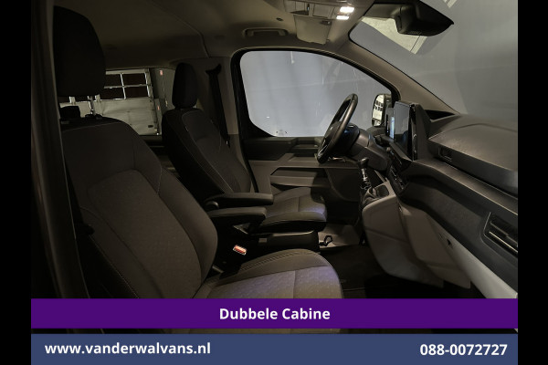 Ford Transit Custom 2.0 TDCI 136pk L1H1 Dubbele Cabine Fabrieksgarantie Euro6 Airco | 5-Zits | Camera | Navigatie | Parkeersensoren Cruisecontrol, Stoelverwarming, Applecarplay,  Android Auto, velgen, 2500kg trekvermogen
