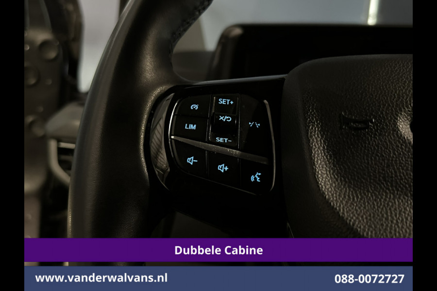 Ford Transit Custom 2.0 TDCI 136pk L1H1 Dubbele Cabine Fabrieksgarantie Euro6 Airco | 5-Zits | Camera | Navigatie | Parkeersensoren Cruisecontrol, Stoelverwarming, Applecarplay,  Android Auto, velgen, 2500kg trekvermogen