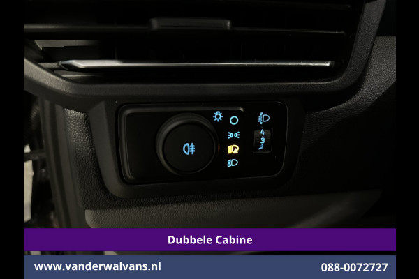 Ford Transit Custom 2.0 TDCI 136pk L1H1 Dubbele Cabine Fabrieksgarantie Euro6 Airco | 5-Zits | Camera | Navigatie | Parkeersensoren Cruisecontrol, Stoelverwarming, Applecarplay,  Android Auto, velgen, 2500kg trekvermogen