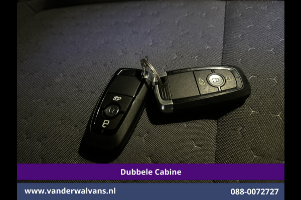 Ford Transit Custom 2.0 TDCI 136pk L1H1 Dubbele Cabine Fabrieksgarantie Euro6 Airco | 5-Zits | Camera | Navigatie | Parkeersensoren Cruisecontrol, Stoelverwarming, Applecarplay,  Android Auto, velgen, 2500kg trekvermogen