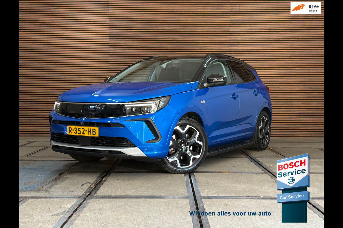 Opel Grandland 1.6 Turbo Plug-In Hybrid Ultimate| IntelliLux Matrix LED |ACC|Leder|Navi|Stoel verkoeling/verwarming 360° Camera |