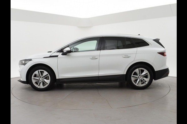 Škoda ENYAQ iV 80 204 PK SOH 89,42% + WEGKL. TREKHAAK | SFEERVERL | STANDKACHEL | CAMERA | STUURWIELVER. | CARPLAY