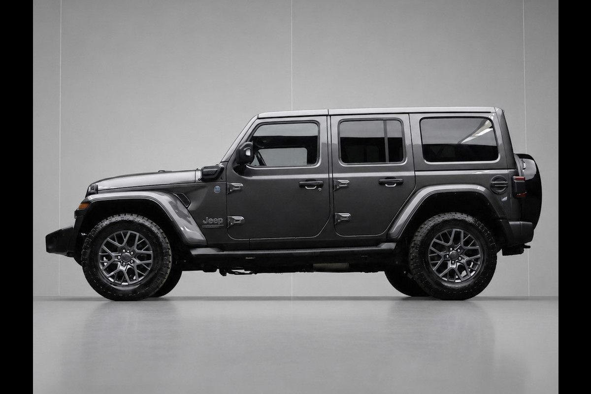 Jeep Wrangler Unlimited 4xe 380 Rubicon (APPEL CARPLAY,HARDTOP,NAVI,CAMERA,LEDER,STOELVERWAMING,ADAPTIEVE CRUISE,NETTESTAAT)