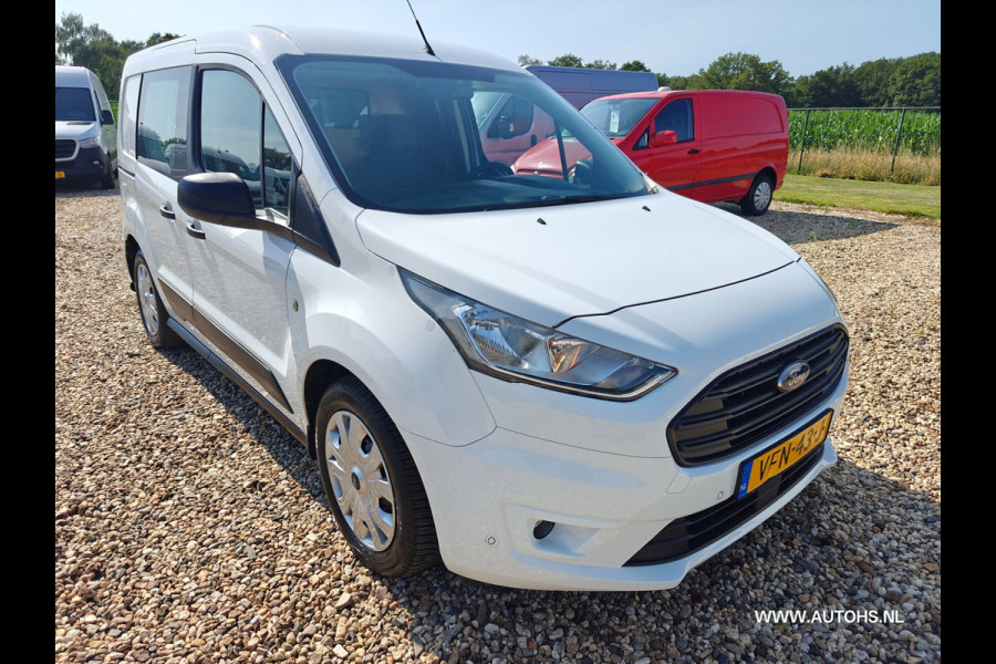 Ford Transit Connect 1.5 EcoBlue L1 Trend , Euro 6 , Apk juli 2027 , airco, 1e Eig , Ex overheid bus , in pracht staat.