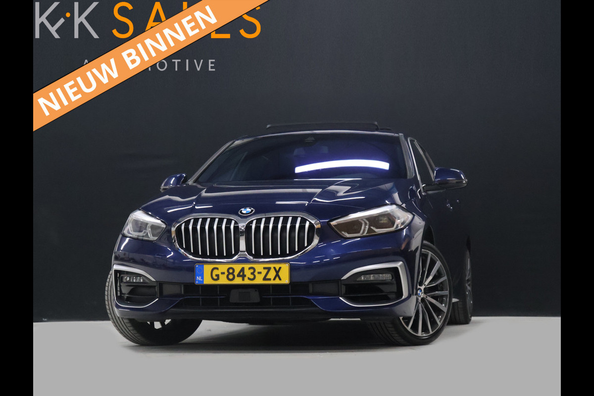 BMW 1-serie 118i M Sport [SCHUIFKANTELDAK, APPLE CARPLAY, ANDROID, ADAPTIVE CRUISE, STOELVERWARMING, SFEERVERLICHTING, CAMERA, PDC V+A, NAVIGATIE, BLUETOOTH, NIEUWSTAAT]
