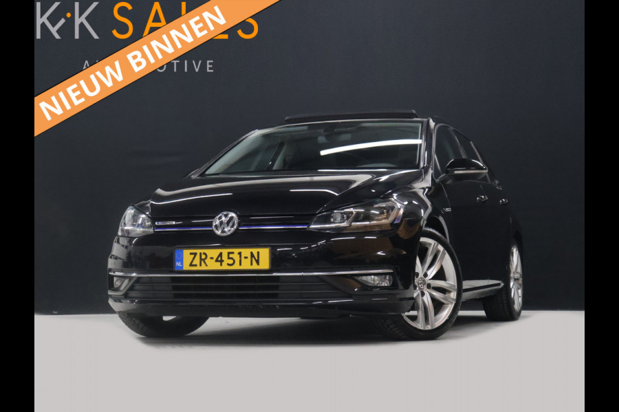 Volkswagen Golf 1.5 TSI Highline [SCHUIFKANTELDAK, APPLE CARPLAY, ANDROID, CAMERA, PDC V+A, ADAPTIVE CRUISE, TREKHAAK, DIGITAL DASH, LED, BLUETOOTH, NAVIGATIE, NIEUWSTAAT]