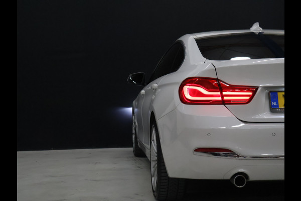 BMW 4 Serie Gran Coupé 418i High Executive [GROOT NAVIGATIE, STOELVERWARMING, VOL LEDER, CRUISE CONTROL, LED, BLUETOOOTH, DIGITAL DASH, ELEKTRISCHE ACHTERKLEP, NIEUWSTAAT]