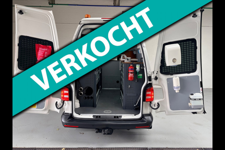 Volkswagen Transporter L2H3 extra hoge Servicewagen 2.0 TDI 102pk Bott inrichting Victron v230 Standkachel Trekhaak RIJKLAARPRIJS