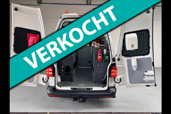 Volkswagen Transporter L2H3 extra hoge Servicewagen 2.0 TDI 102pk Bott inrichting Victron v230 Standkachel Trekhaak RIJKLAARPRIJS