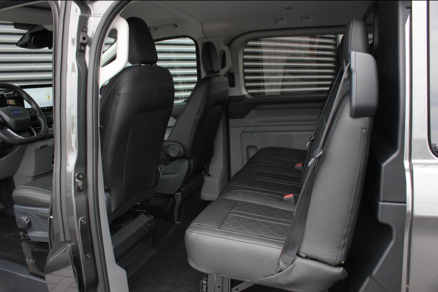 Ford E-Transit Cust. 320 L2H1 Sport 71 kWh DC DUBBEL CABINE / JB-EDITON / CAMERA / 370KM RANGE / APPLE CARPLAY DRIVERS-PACK /FULL