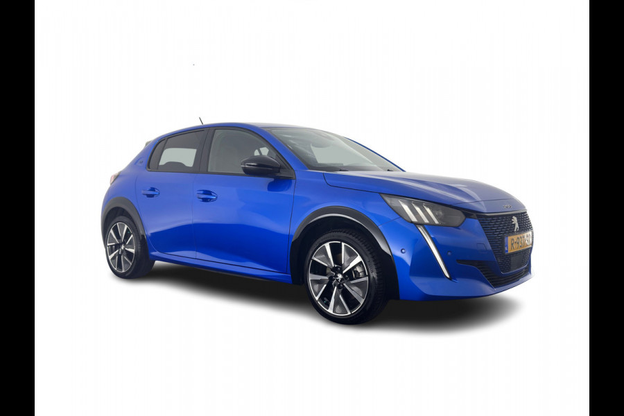 Peugeot e-208 EV GT Pack 50 kWh [3-Fase-11kW] {SoH-94%} (INCL.BTW) *FULL-LED | DIGI-COCKPIT | BLINDSPOT | CAMERA | LEATHER-ALCANTARA | AMBIENTLIGHT | NAVI-FULLMAP | LANE-ASSIST | KEYLESS | DAB | CCS-FASTLOADER | HEATED-SPORTSEATS | 17''ALU*