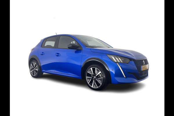 Peugeot e-208 EV GT Pack 50 kWh [3-Fase-11kW] {SoH-94%} (INCL.BTW) *FULL-LED | DIGI-COCKPIT | BLINDSPOT | CAMERA | LEATHER-ALCANTARA | AMBIENTLIGHT | NAVI-FULLMAP | LANE-ASSIST | KEYLESS | DAB | CCS-FASTLOADER | HEATED-SPORTSEATS | 17''ALU*