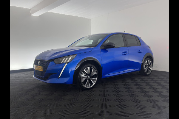 Peugeot e-208 EV GT Pack 50 kWh [3-Fase-11kW] {SoH-94%} (INCL.BTW) *FULL-LED | DIGI-COCKPIT | BLINDSPOT | CAMERA | LEATHER-ALCANTARA | AMBIENTLIGHT | NAVI-FULLMAP | LANE-ASSIST | KEYLESS | DAB | CCS-FASTLOADER | HEATED-SPORTSEATS | 17''ALU*