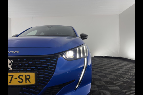 Peugeot e-208 EV GT Pack 50 kWh [3-Fase-11kW] {SoH-94%} (INCL.BTW) *FULL-LED | DIGI-COCKPIT | BLINDSPOT | CAMERA | LEATHER-ALCANTARA | AMBIENTLIGHT | NAVI-FULLMAP | LANE-ASSIST | KEYLESS | DAB | CCS-FASTLOADER | HEATED-SPORTSEATS | 17''ALU*