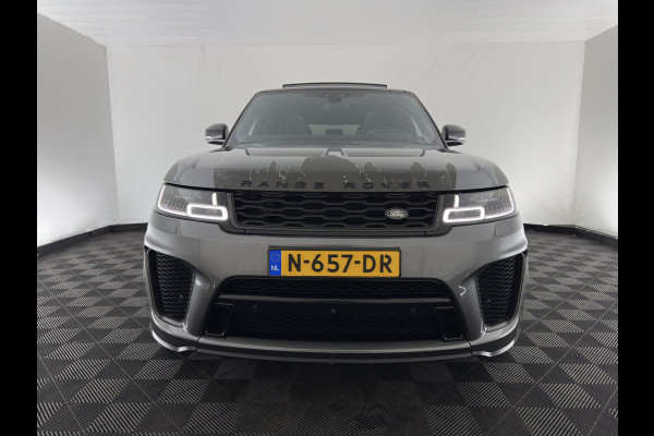 Land Rover Range Rover Sport 5.0 V8 SC SVR Aut. *PANO | LEATHER | MATRIX-LED | HEAD-UP | CARBON | ADAPTIVE-CRUISE | MEMORY-PACK | MERIDIAN-AUDIO | BLINDSPOT | TOPVIEW | DIGI-COCKPIT | HEATED-SPORTSEATS | PRIVACY-GLASS | SHIFTPADDLES |