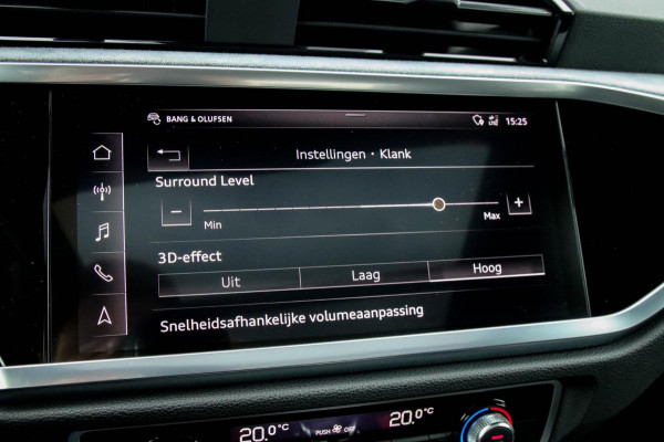 Audi Q3 35 TFSI 1.5 TFSI S Line Pro Line S 150pk S-Tronic 1e|DLR|Panoramadak|Virtual Cockpit|LED Matrix|Leder|ACC|B&O|20inch|Black