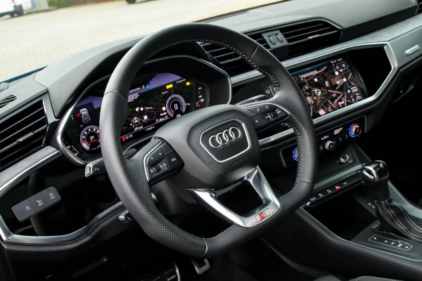 Audi Q3 35 TFSI 1.5 TFSI S Line Pro Line S 150pk S-Tronic 1e|DLR|Panoramadak|Virtual Cockpit|LED Matrix|Leder|ACC|B&O|20inch|Black