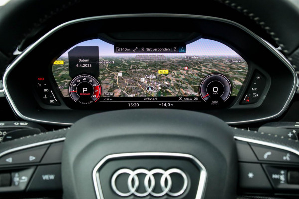 Audi Q3 35 TFSI 1.5 TFSI S Line Pro Line S 150pk S-Tronic 1e|DLR|Panoramadak|Virtual Cockpit|LED Matrix|Leder|ACC|B&O|20inch|Black