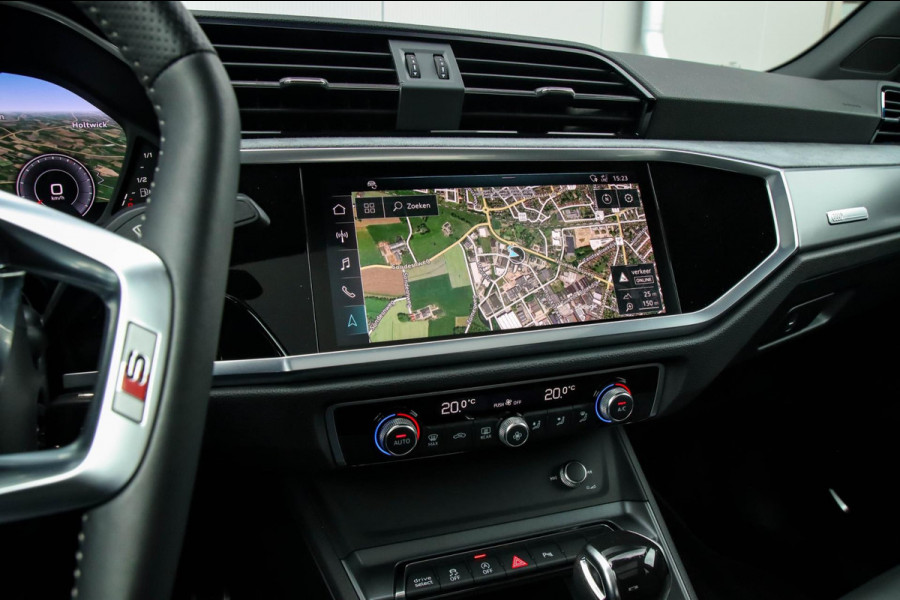 Audi Q3 35 TFSI 1.5 TFSI S Line Pro Line S 150pk S-Tronic 1e|DLR|Panoramadak|Virtual Cockpit|LED Matrix|Leder|ACC|B&O|20inch|Black